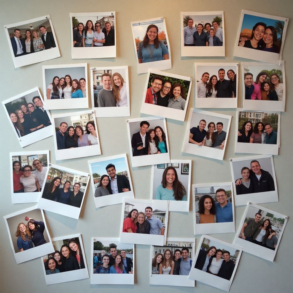 Winners celebration wall